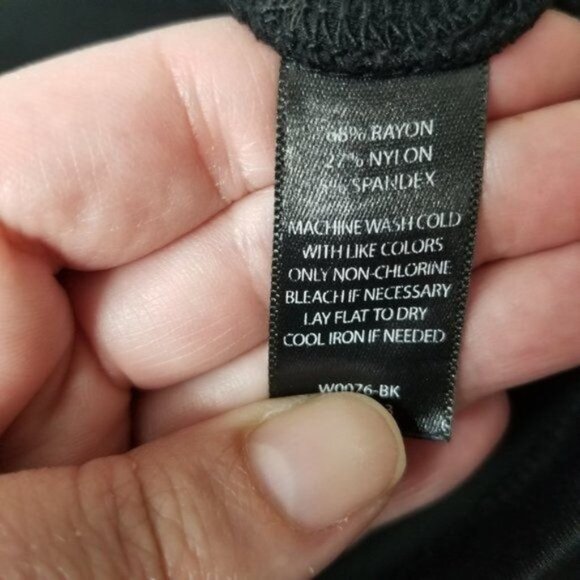 Betabrand Black Classic Straight Leg Dress Yoga Dress Pants XL Petite - Picture 6 of 10